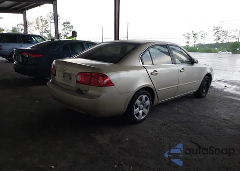 2006 Kia Optima Ex V6 (New)/Lx V6 (New) z USA, uszkodzony, nr VIN KNAGE124265039395